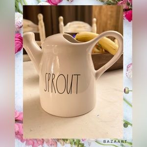 Rae Dunn “Sprout” watering can